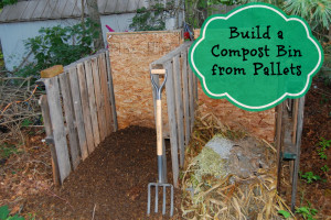 Build a Compost Bin from Pallets