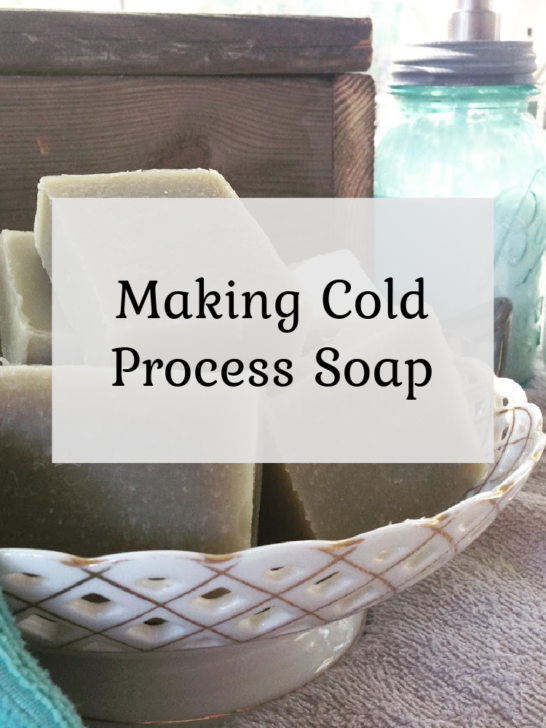 Make your own soap!  Cold process soap making