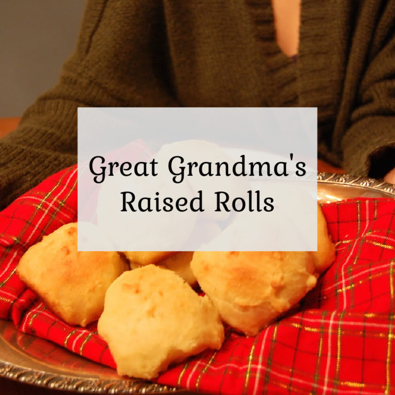 Great Grandma's Raised Rolls