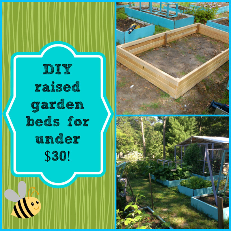 ideas for cheap raised garden beds