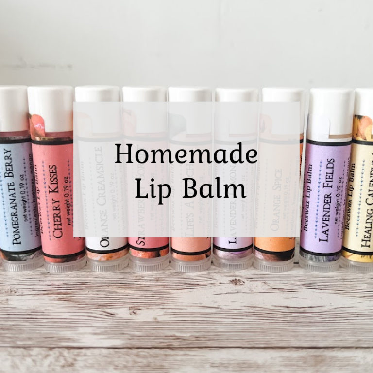Homemade Lip Balm