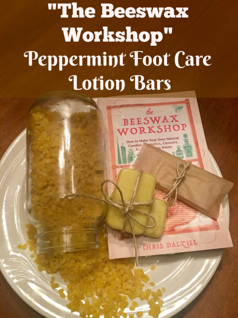 Beeswax Peppermint Lotion Bar Recipe