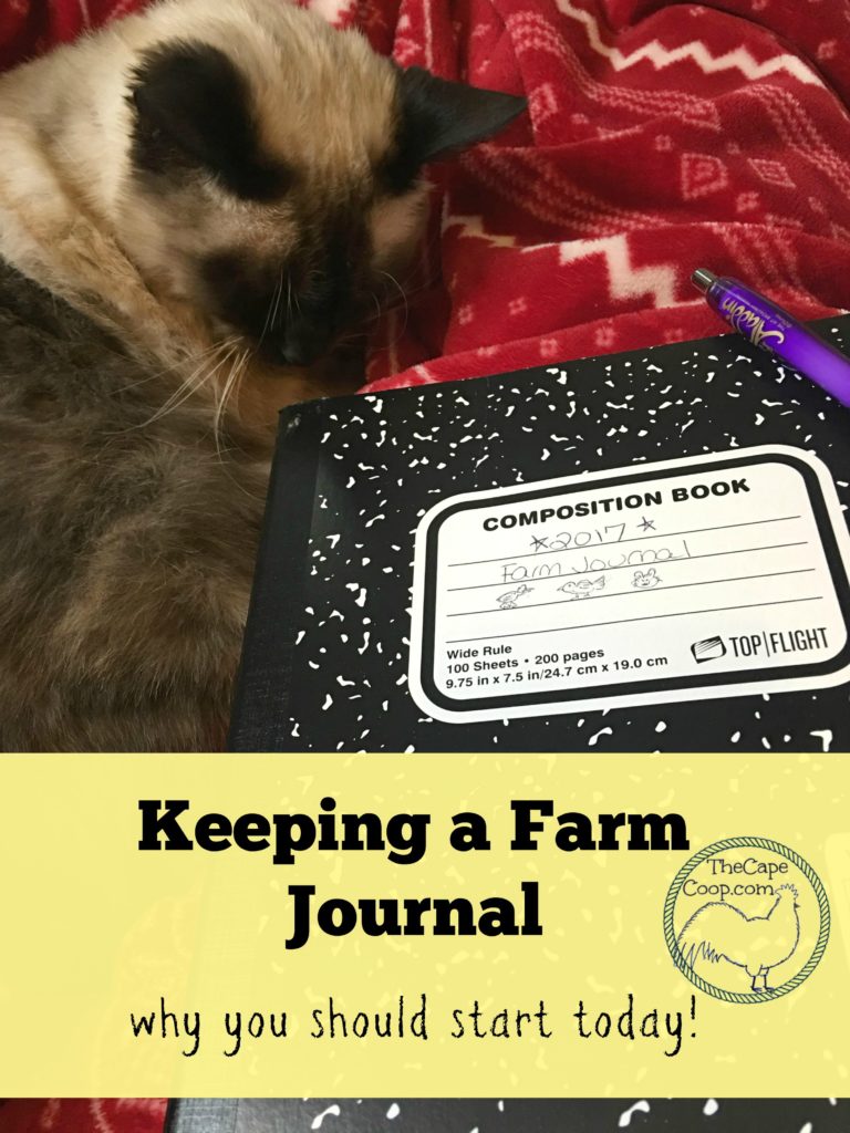Keeping a Farm Journal
