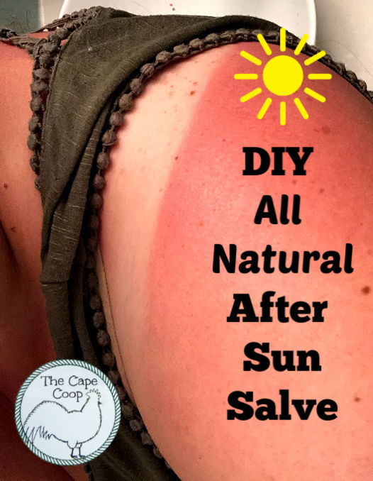 DIY All Natural After Sun Salve