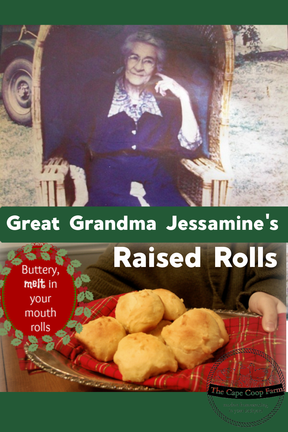 Grandma Jessamine's Raised Rolls